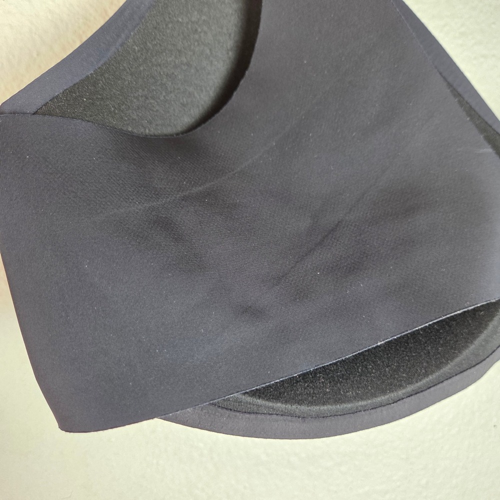 Soma Wireless Full Coverage Bra 40C Black Microfiber Comfort Stretch Adjustable - Picture 5 of 7